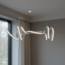 Load image into Gallery viewer, Two Light LED Dimmable Chandelier - Silver
