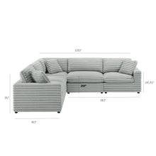 Load image into Gallery viewer, Jenny - 5 Piece Sectional - Gray

