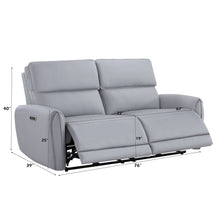 Load image into Gallery viewer, Jeromie - Power Motion Sofa With USB Port - Gray
