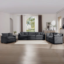 Load image into Gallery viewer, Elegant Oversized Sectional Sofa Set With Deep Seats And Flexible Layout
