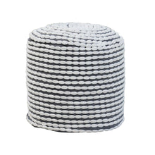Load image into Gallery viewer, River - Handcrafted Cylindrical Pouf Water Resistant Fabric

