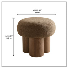 Load image into Gallery viewer, Versatile Mushroom Stool With Cushion
