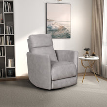 Load image into Gallery viewer, Lawson - Swivel Glider Suede Recliner Chair - Latte
