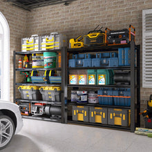 Load image into Gallery viewer, Tall Metal Shelves With Removable Dividers Are High Capacity And Load Bearing For Garages, Kitchens And Offices
