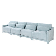Load image into Gallery viewer, Elegant Sofa With Ergonomic Design And Lumbar Pillows
