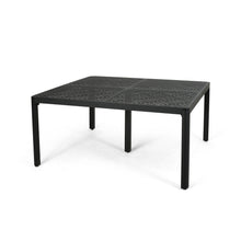 Load image into Gallery viewer, Outdoor Modern Aluminum Dining Table With Woven Accents
