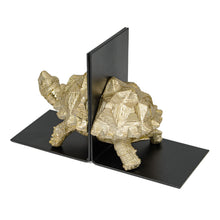 Load image into Gallery viewer, Decorative Bookends (Set of 2) - Black / Gold
