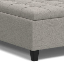 Load image into Gallery viewer, Harrison - Upholstered Coffee Table Storage Ottoman
