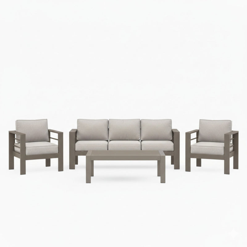 Outdoor Patio Set All-Weather & Thick Cushions