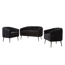 Load image into Gallery viewer, 3 Piece Living Room Furniture Set Sofa &amp; Armchairs

