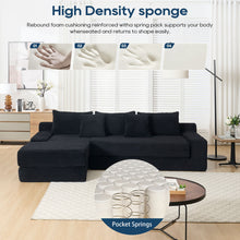 Load image into Gallery viewer, Modern L - Shaped Sectional Couch With Memory Foam
