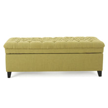 Load image into Gallery viewer, Juliana - Storage Ottoman With Birch Legs
