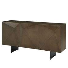Load image into Gallery viewer, Malika - Ceramic Top Server - Copper Cross Brushed
