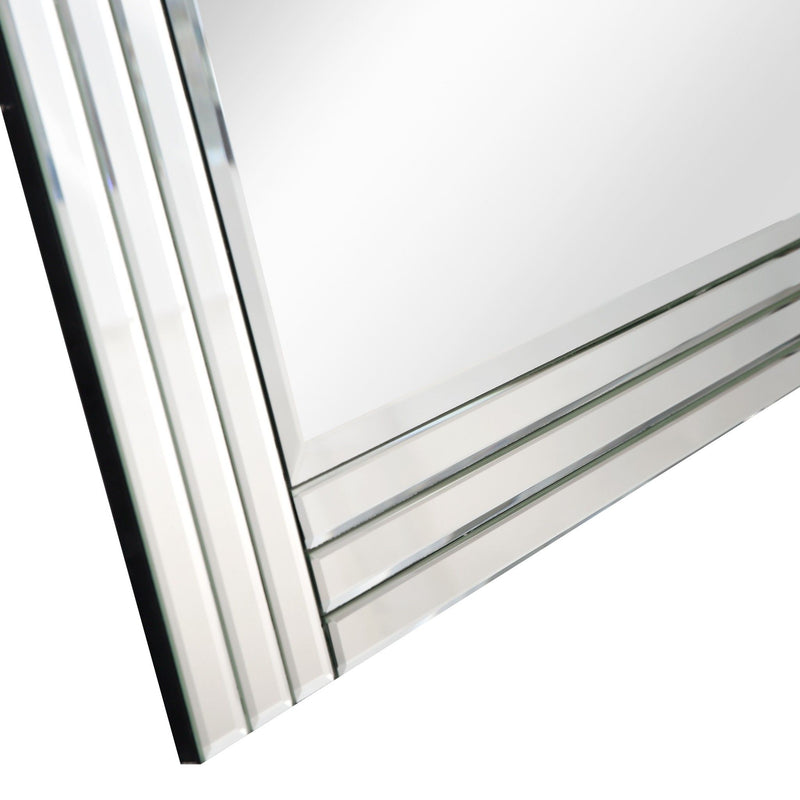 42" Framed Accent Mirror - Clear