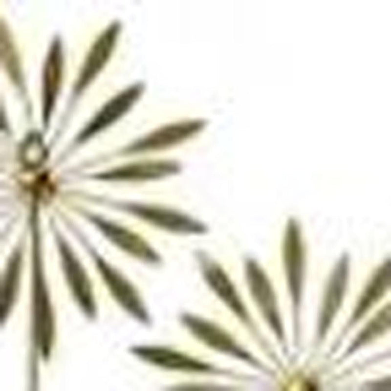 Silent Analog Novelty Wall Clock - Gold / Orange / Black