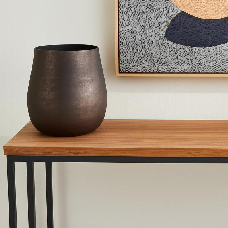 Table Vase - Antiqued Brass