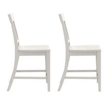 Load image into Gallery viewer, Slat Back Counter Stools (Set of 2) - White
