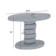Load image into Gallery viewer, Stacked Cobblestone End Table
