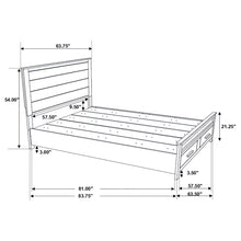 Load image into Gallery viewer, Queen Storage Bed With Platform Design And Drawer Storage - Brown

