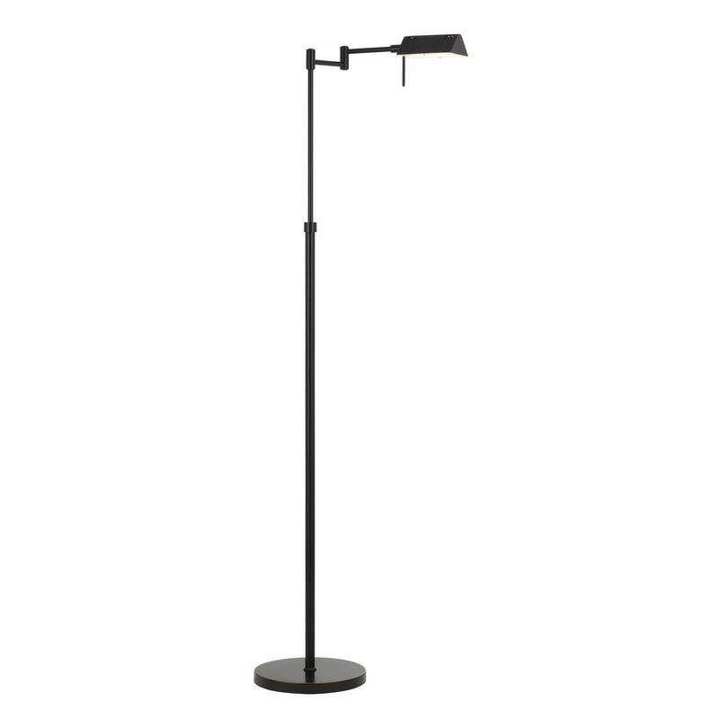 Adjustable Swing Arm Floor Lamp - Bronze