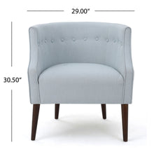 Load image into Gallery viewer, Contemporary Upholstered Club Chair With Button Tufting
