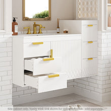 Load image into Gallery viewer, Modern Wall Mounted Floating Cabinet With Drawers For Bathroom
