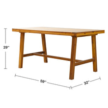 Load image into Gallery viewer, Miami Outdoor Patio Picnic Dining Table
