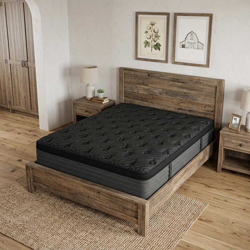 Copper Infused Gel Memory Foam Plush Euro Top Hybrid Mattress - Queen