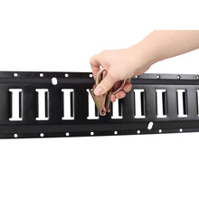 Load image into Gallery viewer, Heavy Duty E Track Tie-Down Rail Kit With O-Ring Anchors And Rope Tie Offs
