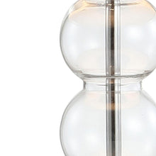 Load image into Gallery viewer, 21" Novelty Table Lamp LED With Globe Shade - Clear
