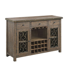 Load image into Gallery viewer, Raphaela - Server With Cup Holder &amp; Wine Rack - Cherry
