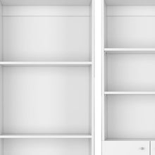 Load image into Gallery viewer, Seven Tier Modular Bookcase With Two Doors (Set of 2) - White
