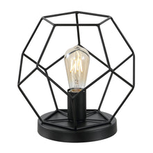 Load image into Gallery viewer, 10'' Geometric Table Lamp LED - Black
