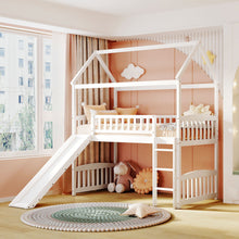 Load image into Gallery viewer, Loft Bed With Slide
