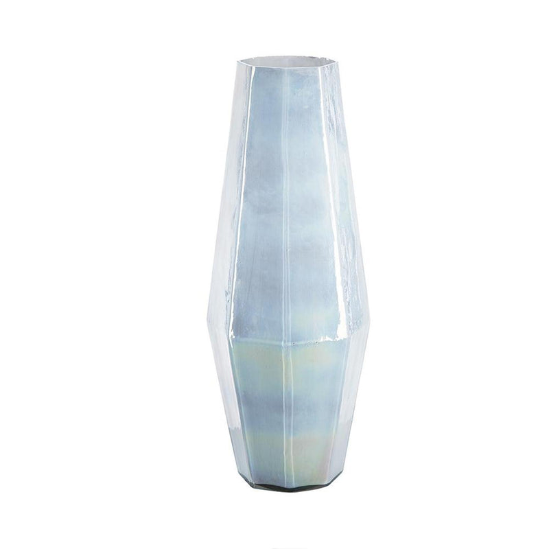 Cylinder Table Vase - Blue / Opal