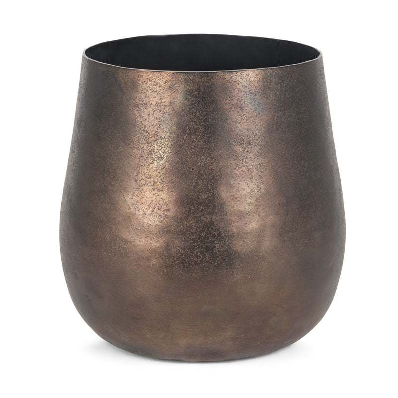 Table Vase - Antiqued Brass