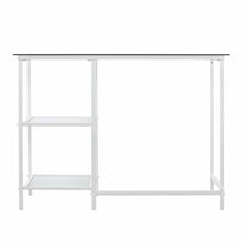 Load image into Gallery viewer, Writing Desk (402045) - Clear / White
