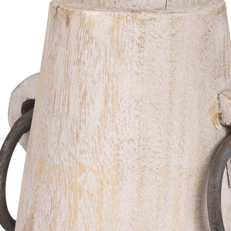 Cylinder Jug Vase (608602) - Light Brown
