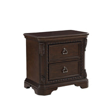 Load image into Gallery viewer, 2 Drawer Nightstand - Mahogany
