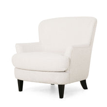 Load image into Gallery viewer, Melodique - Boucle Fabric Upholstered Club Chair With Tapered Legs
