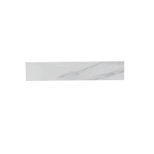 Load image into Gallery viewer, Sintered Stone Bathroom Vanity Top With 4" Backsplash And 22" Sidesplash - Carrara White
