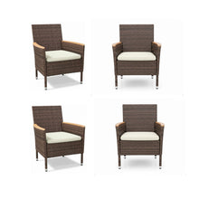 Load image into Gallery viewer, 4 Piece All-Weather Patio Dining Chair Set
