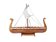 Load image into Gallery viewer, Hand Painted Model Boat (624227) - Light Brown / Beige
