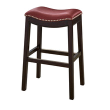 Load image into Gallery viewer, Modern Stool &amp; Nail Head Detailing
