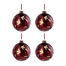 Load image into Gallery viewer, Christmas Ball Glass Decorative Hanging Ball Christmas Tree Ornaments, For Holiday Party Decorations
