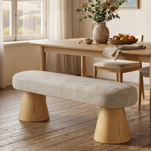 Load image into Gallery viewer, Upholstered Bench For Dining Room

