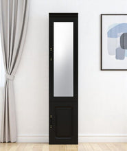 Load image into Gallery viewer, 71" Wood Mirro Two Door Combo Dresser - Black
