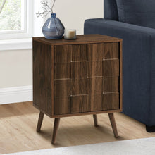 Load image into Gallery viewer, Modern Accent Table With Storage
