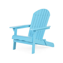 Load image into Gallery viewer, Malibu Transitional Adirondack Chair With Foldable Design - Blue
