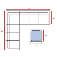 Load image into Gallery viewer, Outdoor Patio Chair Set For Patio With Foam Cushions
